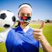 50PC 3-Ply Disposable_Face_Mask with Football Patterns Design Breathable Comfortable for Women Men Adults Use - Buy Online on GoSupps.com