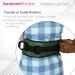Sammons Preston Padded Gait Belt with Handles | 5.5" Wide Transfer Belt for Limited Mobility | Patient Care Aid Black Large (Fits 40-64" Waist - Buy Online on GoSupps.com