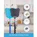 CUNCUI Heavy Duty Fly Swatters Set - Telescopic Stainless Steel Handles (2Pcs, 2 Colors) for Home, Classroom, Office - Buy Online on GoSupps.com
