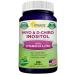 Myo-Inositol & D-Chiro Inositol Supplement - 180 Capsules - Plus Vitamin D3 and Zinc - Myo & D-Chiro Inositol 40 to 1 Ratio - VIT B8 Complex Pills