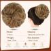 Sofeiyan Claw Clip Messy Bun Wavy Curly Hair Extension in Brown & Blonde - Women's Chignon Ponytail Hairpiece - Buy Online on GoSupps.com
