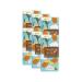 Chocolates out of the Blue | Fair Trade and Organic Belgian Milk Almond Caramel Sea Salt Chocolate Bars | 100g x 6 bars