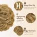 BARSDAR Claw Clip Messy Bun Hairpiece - Sandy Blonde & Honey Blonde Mix - Buy Online on GoSupps.com