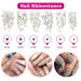500 Ballerina Nail Tips - Press-On Gel Nails Set with Glue Clipper & Art Supplies | Perfect for Nail Art & Designs - Buy Online on GoSupps.com