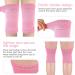 Knee Pads for Kids (Ages 7-12) - Thick Sponge Anti-Slip Support for Volleyball Dance Yoga Running & Climbing - Pink - Buy Online on GoSupps.com
