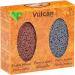 Vulcan Pumice Stone - Pack of 2 Units (Colours: Terracotta - Grey) - Removes Hard Skin and calluses from feet and Hands Terracotta - Gray - Buy Online on GoSupps.com