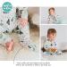 100% Cotton Two-Way Zipper Baby Sleepsuit Unisex Onesie Romper 12-18 Months - Teepee Pattern - Buy Online on GoSupps.com