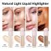 Natural Luminizer Body & Face Highlighter Stick - Waterproof, Long-Lasting & Cruelty-Free - Starlight - Buy Online on GoSupps.com