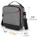 CURMIO Insulin Cooler Bag - Insulated Diabetic Travel Case for Medicine Storage, Gray - Buy Online on GoSupps.com