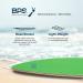 BPS New Zealand 'Shaka' Skimboard - Colored EVA Grip Pad - High Gloss Clear Coat - Wooden Skim Board for Kids & Adults - 3 Sizes | Green 30 Inch - Buy Online on GoSupps.com