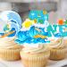Surfing Cupcake Toppers 48Pcs The Big One Surf Birthday Cupcake Toppers Surfing 1st Birthday Decorations Surfboard Cupcake Picks for Summer Hawaii Holiday Baby First Supplies - Buy Online on GoSupps.com
