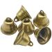 Favordrory 70PCS 38mm/1.5inch Vintage Bronze Jingle Bells, Craft Bells for Dog Potty Training, Housebreaking, Making Wind Chimes, Christmas Bell and etc