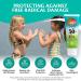 Reef Friendly Kids Sunscreen SPF 50 Mango Lime Scent Body Lotion Rich in Anti-Oxidants Water Resistant Up to 80 Minutes Broad Spectrum 4 oz 2 Pack 4 Fl Oz (Pack of 2) SPF 50 Kids - Buy Online on GoSupps.com