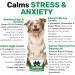 NutriPaw Calming Treats For Dogs - Reduce Stress Fear Separation Anxiety Barking Hyperactivity Reactivity Aggression Travel Issues - Relaxation without Drowsiness dogs Single Pack - Buy Online on GoSupps.com
