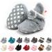 TMEOG Baby Booties | Infant Winter Slippers | Newborn First Walking Shoes | Boys Girls 0-18 Months | Light Grey Furry - Buy Online on GoSupps.com