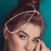 Frcolor Women's 2 Layers Metal Chain Headdress - Gold Party Hair Band for Elegant Hairstyles - Buy Online on GoSupps.com