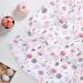 Miracle Baby Muslin Swaddle Blanket | Cotton Summer | 110x150cm | Hedgehog and Rabbit Design | for Boys and Girls | Lightweight Breathable Layer - Buy Online on GoSupps.com