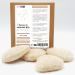 Peeling-Bio-Konjac sponge with broken walnut shells for the associated faceSet with 4 sponges in drop shape |Of course cleaning vegetable sponge walnuts
