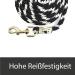 Leading Knitting for Horses - Stylish Binding Trick Leash Set (Blue & Black) for Ponies Donkeys & Goats | International Shipping Available - Buy Online on GoSupps.com