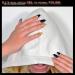 Vixi 600 Medium Oval Nail Set with Prep File - 10 Sizes Clear Express Full Cover False Fingernail Extensions for Salon & Home Use - Buy Online on GoSupps.com