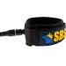 Santa Barbara Surfing SBS 10' Coiled SUP Leash - Premium Design for SUP Board - Guaranteed for Life - Buy Online on GoSupps.com