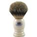 Hans Baier Exclusive shaving brush silvertip badger hair cream white 53161