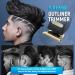 KIKIDO Hair Clippers for Men + T-Blade Trimmer Kit Rechargeable Barber Trimmer with LCD Display & Guide Combs for Hair Cutting Cordless Hair Clipper for Men Professional Clippers Set for Home Use Black - Buy Online on GoSupps.com