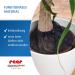 Reer Plant Protection Net Value Pack - 2 Pieces for Flower Pots Up to 30 cm - Prevents Kids from Eating Potting Soil - Buy Online on GoSupps.com