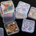 JANYUN 24pcs Transparent Plastic Storage with Lids Small Plastic Containers Plastic Rectangle Containers Box for Storage Beads Crafts Stamps Clay Jewelry Sewing Pins 2.16 2.16 0.78 Inches - Buy Online on GoSupps.com