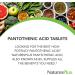 Nature's Plus Pantothenic Acid 1000 mg - 60 Tablets for Energy & Metabolism - Buy Online on GoSupps.com