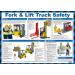 Safety First Aid Group A620T 6899 Fork Lift and Truck Safety Fork Lift and Truck Safety Poster