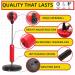 ULTRAFIRST Kids Punching Bag Set with Upgraded Gloves - Adjustable Stand for 3-8 Years - Toddler Boxing and Kicking Bag Set - Buy Online on GoSupps.com