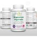 Premium 500mg Magnesium Glycinate Supplements - 100 Vegan Capsules (3 Month Supply) - Highest Bioavailability - Buy Online on GoSupps.com