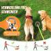 Slowton Double Dog Leash for 2 Dogs | Adjustable 360 Rotatable & Reflective | Durable Linen | Ideal for Medium & Large Dogs (9kg+) - Blue - Buy Online on GoSupps.com