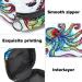 Colorful Octopus Print Napkin Storage Bag | Portable Zippered Pouch for Women & Teen Girls | Perfect for Home & Travel - Buy Online on GoSupps.com