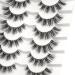 3D False Eyelashes Cat Eye Wispy | Natural Reusable Fluffy Faux Mink | Supernatural Heartbeat Style (No.199) - Shop Internationally - Buy Online on GoSupps.com
