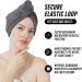 MOONQUEEN Hair Towel 5 Pack - 380GSM Thicken, Super Absorbent Quick Dry Hair Turban for Curly Long Thick Hair - Dark Grey - Buy Online on GoSupps.com