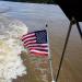 Golden American US Yacht Boat Flag 12x18 Inches - Made in USA - Heavy Duty Nylon Outdoor Flag with Embroidered Stars, Brass Grommets, and Sewn Stripes - Buy Online on GoSupps.com