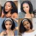 10 Inch Kinky Curly Headband Wig for Black Women - Glueless Human Hair Short Curly Wig - Buy Online on GoSupps.com