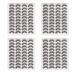 Balawin 80 Pairs 3D Chemical Fiber Lashes Natural False Eyelashes Dramatic Volume Lashes Makeup Extension Eyelashes