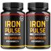(2 Pack) IronPulse Capsules Iron Pulse Capsules Max Formula IronPulse Max Support Capsules Iron Pulse Pills IronPulse Pills Iron Pulse Support Pills 120 Capsules for 2 Months