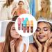 Lip Gloss Set 5 ml x 6 Bottles Tinted Lipstick Non-Sticky Nourishing Lipstick Makeup Set for Travel Outings Weddings - Buy Online on GoSupps.com