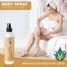 Hydrating Body Lotion Spray with Hyaluronic Acid & Aloe Vera | Moisturize Soften & Nourish Skin International Shipping Available - Buy Online on GoSupps.com