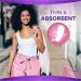 Always Radiant Overnight Feminine Pads Size 5 - 26 ct, Extra Heavy Nighttime with Wings, Scented - Buy Online on GoSupps.com