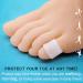 Silicone Toe Protectors - 8 Pairs Soft Gel Toe Sleeves for Pain Relief | Ideal for Corn & Blisters - Buy Internationally - Buy Online on GoSupps.com