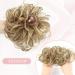 F27/613# 35g Messy Bun Hair Piece | Curly Wavy Scrunchies Extension for Women | Synthetic Chignon Updo Accessory for Girls - Buy Online on GoSupps.com