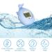 Whale Shaped Baby Bath Thermometer with Silent Alarm - Safe Water Temperature for Kids - Buy Online on GoSupps.com