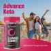 Slimming Gummies Healthy Keto Snacks No Added Sugars Strawberry Flavour Vegan and Gluten Free - 60 Gummies - Buy Online on GoSupps.com