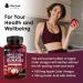 Apple Cider Vinegar Gummies 1000mg with The Mother, Vitamin B12 & Folic Acid - 60 High Strength Vegan Capsules with Beetroot Juice - UK Made with No Artificial Colors - Buy Online on GoSupps.com