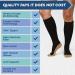 TheraMagic Zipper Compression Socks 20-30mmHg Closed Toe Copper Zippered Stocking 3XL Black - Buy Online on GoSupps.com